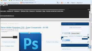 Baixando Photoshop CS5 em Português 84MBavi [upl. by Pier]
