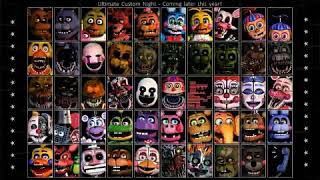 FNaF Ultimate Custom Night Menu Music 10 Hours [upl. by Nnylyram]