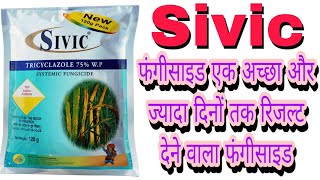 Sivic fungicide use hindi। Tricylazole 75Wp use। सिविक फफूंदनाशक [upl. by Victoir]