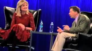 dreamforce Eckart Tolle interviewed by Arianna Huffington 10 16 2014 [upl. by Yerffe]