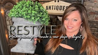 RESTYLE the Loft  Spring Decorating 2024  French Country Style [upl. by Aicilra843]