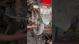 Passion bike service  bikr repairing  modification machanic life splendormodification bikelife [upl. by Sorilda]