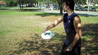 How To Throw A Backhand  Ultimate Frisbee Instruction [upl. by Aimas]