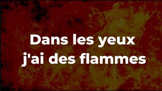 Les Flammes Josman paroles [upl. by Tatum193]