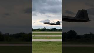 F22 vertical takeoff at Oshkosh shorts f22 oshkosh airshow ￼ [upl. by Wandy]