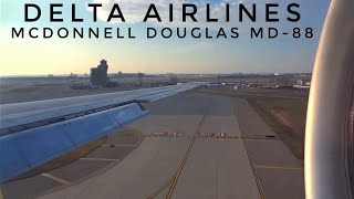 Delta Airlines MD88 N932DL Detroit to Minneapolis  Flight [upl. by Gove]