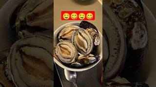 abalone craving😋😋🤤🤤 abalone abaloneshell seafoodlover shortsfeed viralshort viralvideo short [upl. by Searcy816]