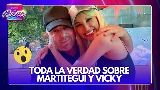 MARTITEGUI Y SU BESO CON VICKY XIPOLITAKIS [upl. by Christensen57]