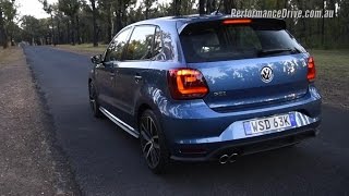 2015 Volkswagen Polo GTI DSG 0100kmh amp engine sound [upl. by Htebazil]