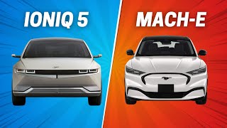 2024 Ford Mustang MachE vs 2024 Hyundai Ioniq 5 [upl. by Euqinay]