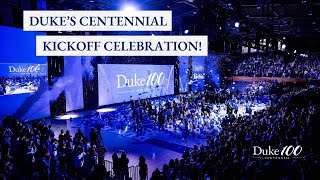 Dukes Centennial Kickoff Celebration [upl. by Sup805]