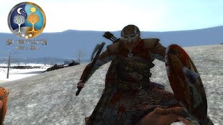 MEN AGAINST ELVES IN THE WINTER WOODS Pitch Battle  Silmarillion Total War [upl. by Ladin]