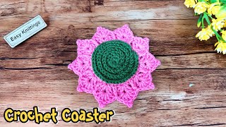 How to Crochet Coasters Beginners Guide to Crafting Delightful Decor  Easyknittings [upl. by Tama799]