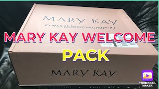 MARY WELCOME PACK UNBOXING unboxing marykay skincare [upl. by Lee]