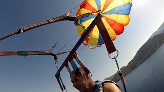 Boat Paragliding Nidri Lefkada [upl. by Jacenta]