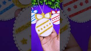 DIY Christmas Ornaments 🎄Christmas Tree Decorations🎄Xmas Crafts shorts christmas craft decor [upl. by Natsirc]