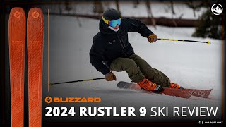 2024 Blizzard Rustler 9 Ski Review with SkiEssentialscom [upl. by Nosmas620]