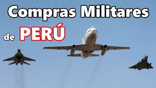 Top 8 Compras y Proyectos Militares de PERÚ [upl. by Azeria]