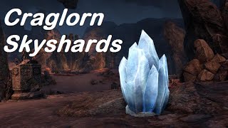 The Elder Scrolls Online  Craglorn All Skyshard Locations commentary [upl. by Susanne]