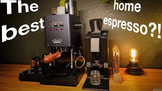 Daily Espresso Routine  Gaggia Classic Pro and Eureka Mignon Notte [upl. by Isia]