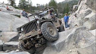 Willys Jeeps Return to the Rubicon Trail 2021  Part II [upl. by Nare]