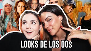 REACCIONANDO A LOOKS DE LOS 00s  Andrea Compton ft Jedet [upl. by Fernas]