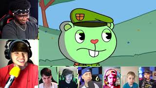 BOYFRIEND vs FLIPPY Friday Night Funkin Logic  Cartoon Animation REACTION MASHUP1324 [upl. by Ainavi730]