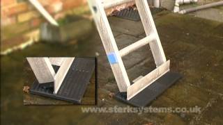 How to safely use the Zarges Ladder stopper [upl. by Arabelle]