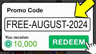 This SECRET Promo Code Gives FREE ROBUX Roblox August 2024 [upl. by Kati]