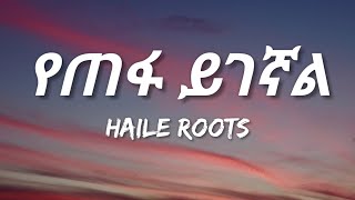 Haile Roots  Yetefa Yigegnal Lyrics  Ethiopian Music [upl. by Rehpetsirhc196]