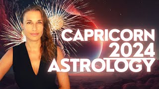 CAPRICORN yearly HOROSCOPE 2024  Astrology Year Predictions Capricorn 2024  ROMANCE amp WORK [upl. by Etnoek]