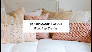 Fabric Manipulation with Amanda Whited [upl. by Ahsa]