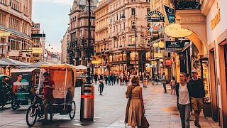 Vienna Austria  Fashion Playground  4K HDR 60fps Walking Tour [upl. by Landy]