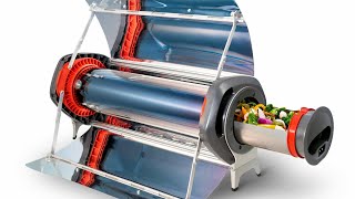 This Incredible Hybrid Solar Electric Oven IS first solar oven that can also cook without Sun [upl. by Rebm]