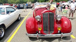 1937 PACKARD SIX RUMBLE SEAT CONVERTIBLE COUPE [upl. by Allehc]