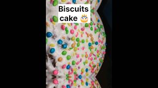 biscuits cake 🍰viral youtube cooking viralvideo recipe ytshorts [upl. by Tesler]