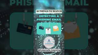 Tips to Detect a Phishing Email  Phishing Email Detection 10 Things to Watch [upl. by Cnut719]