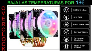 ✅Baja las Temperaturas de tu CPU con este Mega Disipador [upl. by Dulce102]