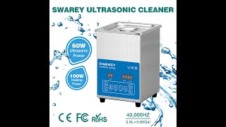 SWAREY 25L Ultrasonic Cleaner  unboxing and first impressions [upl. by Pavyer]