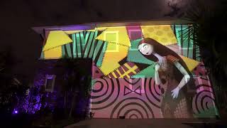 2023 Halloween Projection Mapping Fitz Studios shows [upl. by Cicenia]