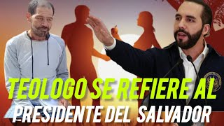 TEOLOGO DE LAS CALLES HABLÁ DE LA LIBERTAD DE GENERO Y SE REFIERE AL PRESIDENTE DEL SALVADOR dios [upl. by Irpak278]