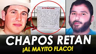 quotRANCHERO MIADO TE VAMOS AMARRARquot IVÁN envía MENSAJE a EL MAYITO FLACO en CULIACÁN [upl. by Ydor]