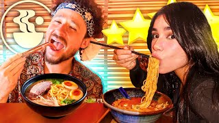 PROBANDO EL RAMEN DE LUISITO COMUNICA 🍜 [upl. by Henka]