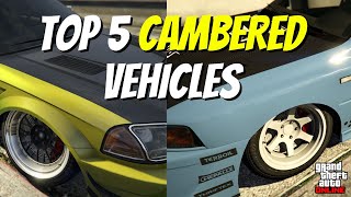 Top 5 vehicles with CRAZY wheel camber  GTA Online [upl. by Moclam907]