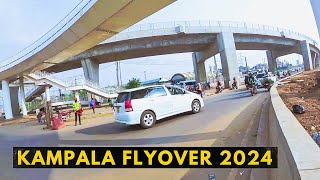 FINALLY Kampala Flyover Project Is Officially Opening Soon Project UpdateJan 2024 [upl. by Atenahs]