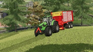 LS22 Heu und Gras heimfahren Erlengrat 3 [upl. by Narual]