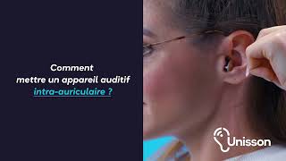 Tutoriel  Comment mettre un appareil auditif intraauriculaire [upl. by Eyatnod825]