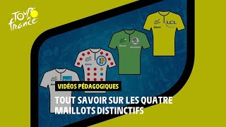 Vidéos pédagogiques  Les maillots distinctifs  TDF2022 [upl. by Hendrik]