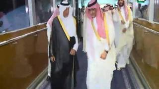 وصل بحفظ الله ورعايته سمو ولي العهد الى جدة امس قادماً من الرياض [upl. by Nirtiak]