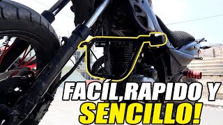 Instalación de Sliders para Proteger tu Moto en Caídas [upl. by Sirtimid]